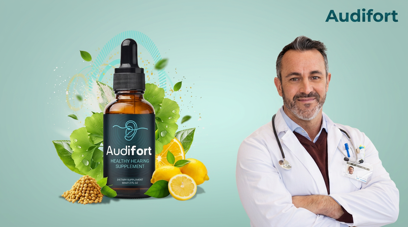 Audifort natural hearing supplement with organic ingredients restoring hearing